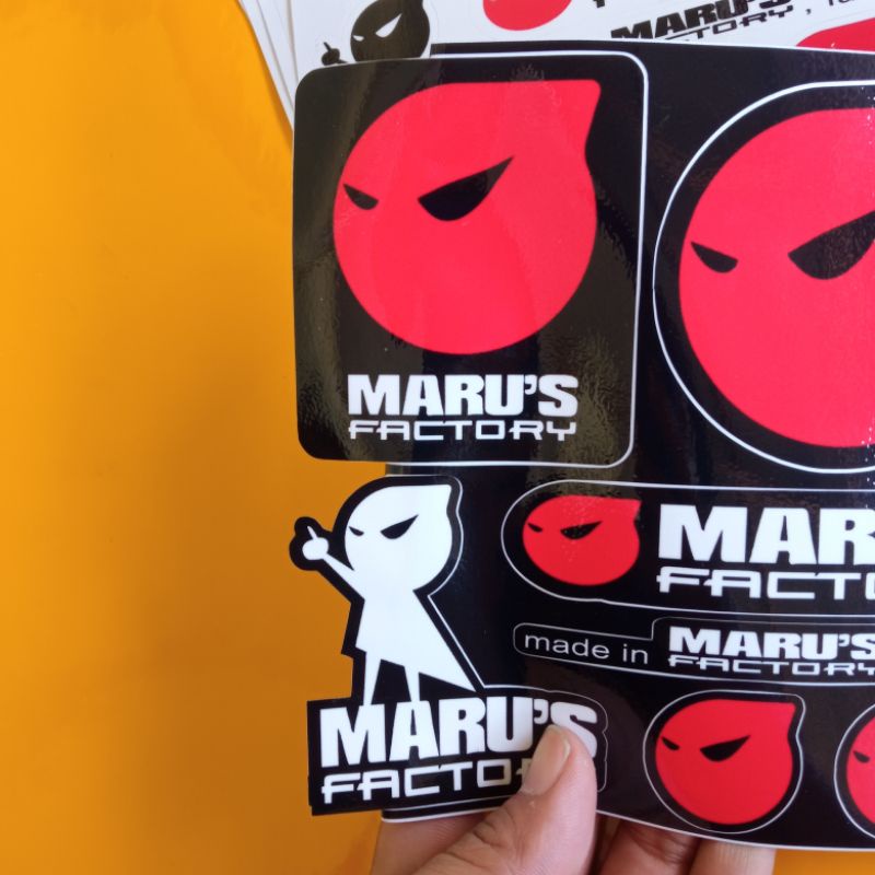 STICKER PACK STIKER VESPA SCOOTER MARUS FACTORY + CUTTING/POTONG MURAH P017