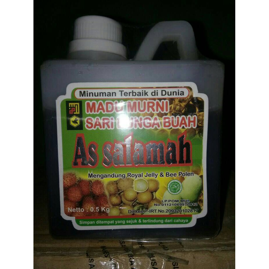 

Madu Murni SARI BUNGA BUAH ASSALAMAH 500GR 1/2kg 0.5kg As Salamah