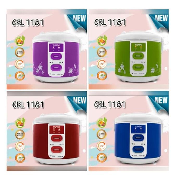 Turbo By Philips Distributor Rice Cooker 3In1 1 Liter - Crl1181 Miminabadi18