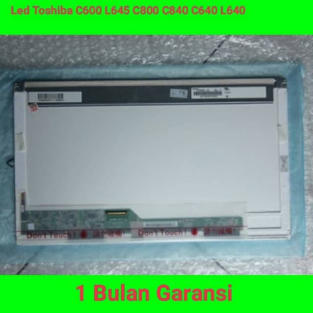 (Bisa COD) Layar Panel Led Lcd Toshiba C600 C640 C800 C840 L640 L645 Original