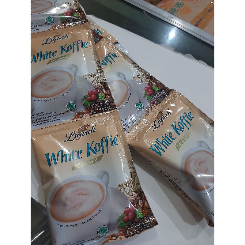 

Kopi luwak white koffie original