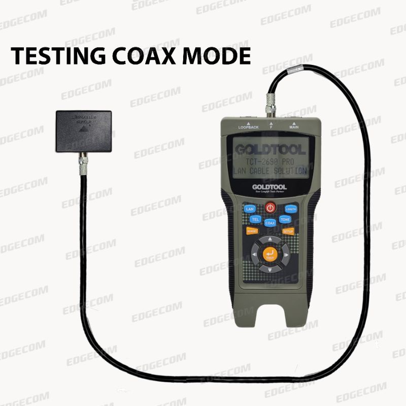 LAN TESTER DIGITAL GOLDTOOL TCT-2690 PRO