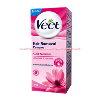 Veet Hair Removal 60ml Normal Hair Cream Veet Krim Menghilangkan Bulu Vet Hairs Creams 60 ml Veets