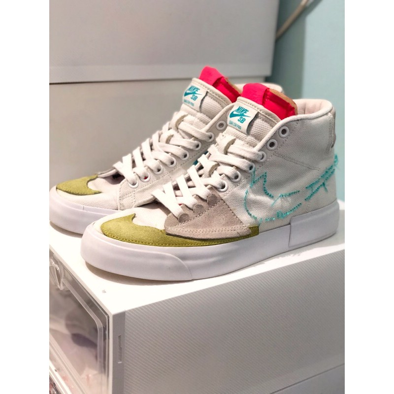 nike sb blazer mid edge aqua