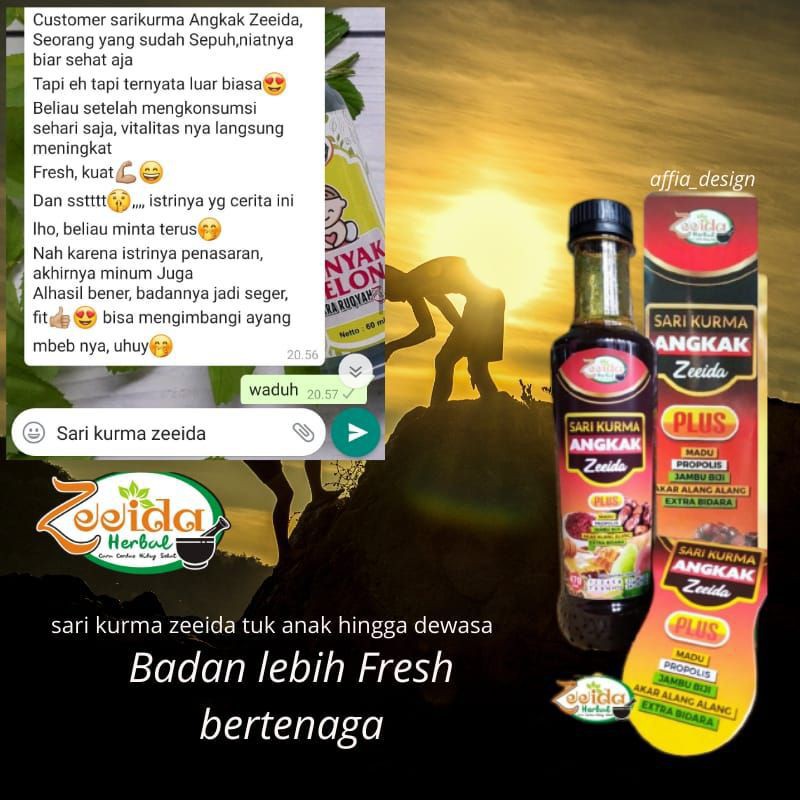 

EKSKLUSIF Sari Kurma Madu Angkak Zeeida