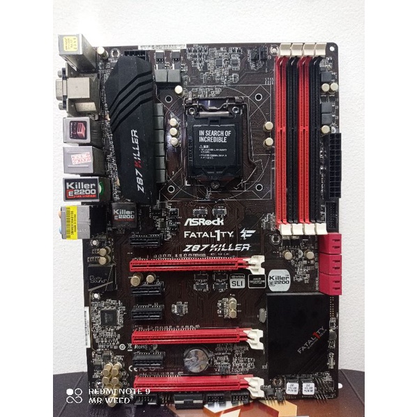 MOBO ASROCK FATAL1TY Z87 KILLER DDR3 SOCKET LGA 1150 ONBOARD VGA