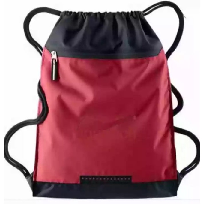 Tas  Serut sepatu bola futsal olahraga serut drawstring polos - STRING BAG / TAS SERUT / GYMSACK / DRAWSTRING BAG WATERPROOF OLAHRAGA FUTSAL PRIA WANITA