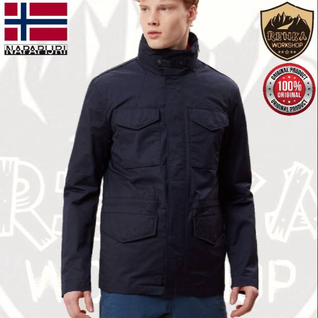 Napapijri Parka Coat Atessa Jacket - Navy