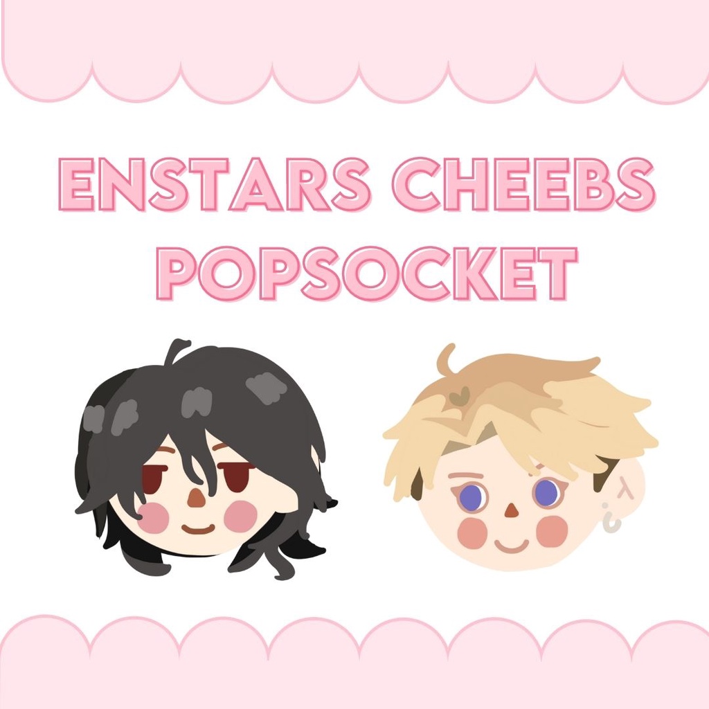 Ensemble Stars fanmerch popsocket resin akrilik custom