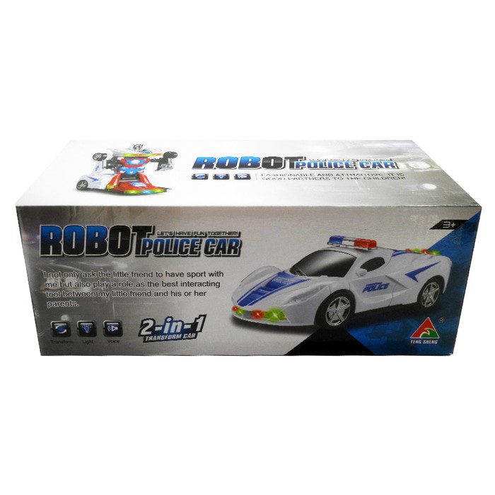 ROBOT... Mobil mobilan Robot   Robot Police Car