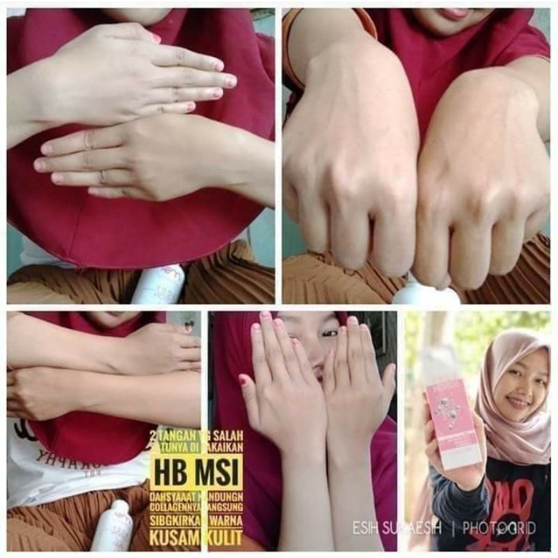 BODY LOTION MSI 100% ORIGINAL