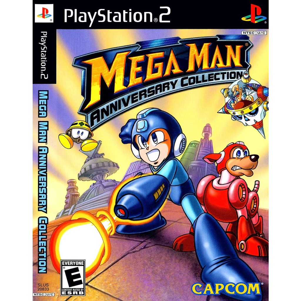 KASET DVD GAME PS2: MEGAMAN ANNIVERSARY COLLECTION