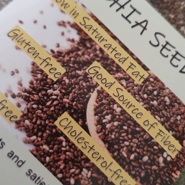 

Q12Sa Black Chia Seed 250Gr D51qs448