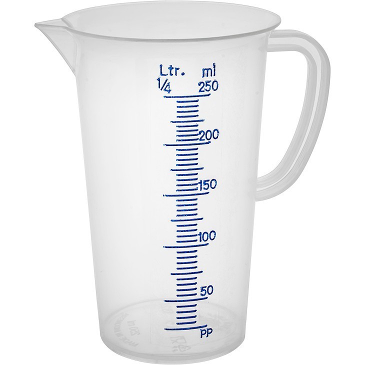 Green Leaf Gelas Takar Ukur Cairan Kapasitas 250mL Model Scarlett 1828