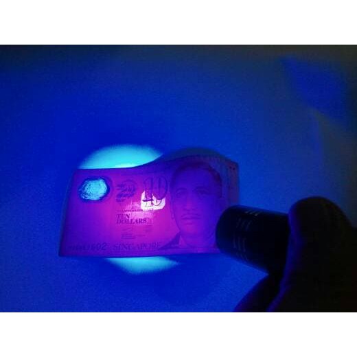 Senter Uv 21 Led( Flashlight Uv 21 Led) Bergaransi