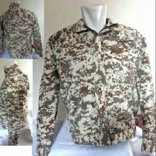 Jaket taktikal armi dan polos