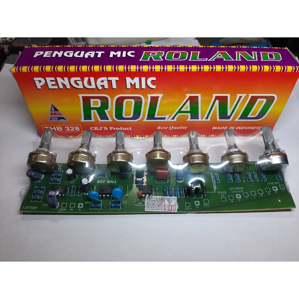 KIT PENGUAT MIC ROLAND 7 POTENSIO CKJ THB 238