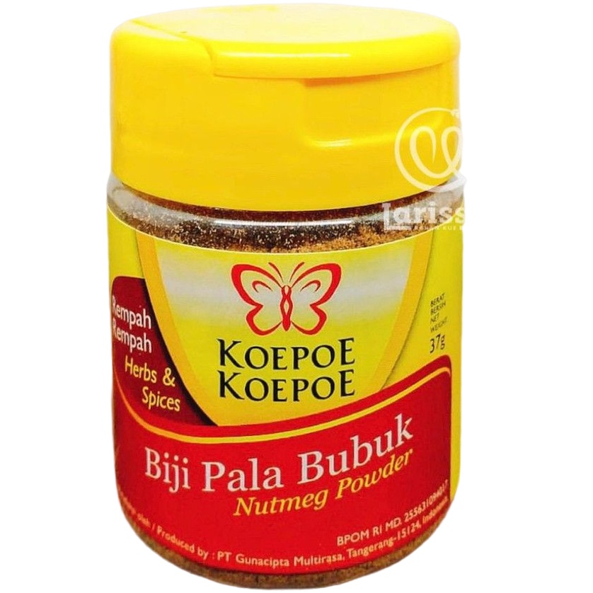 

Koepoe Biji Pala Bubuk 37gr Koepoe-Koepoe Nutmeg Powder