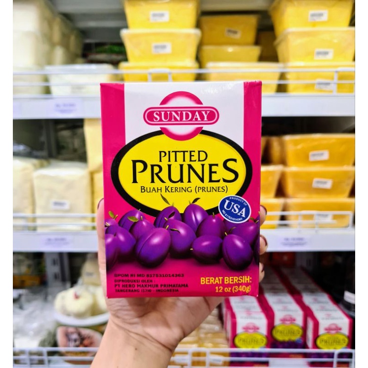 

SUNDAY PITTED PRUNES 340GR BUAH PRUNE KERING