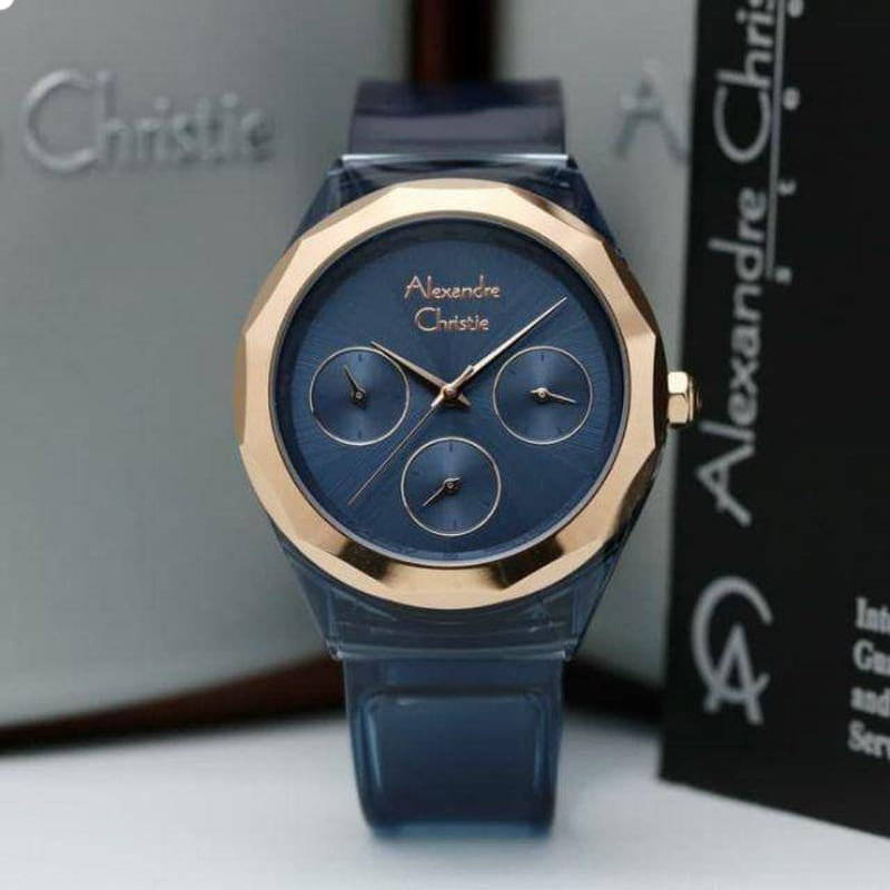 PROMO!! Jam Tangan Wanita Merk Alexander Christie AC2808 Original Garansi Resmi 1thn