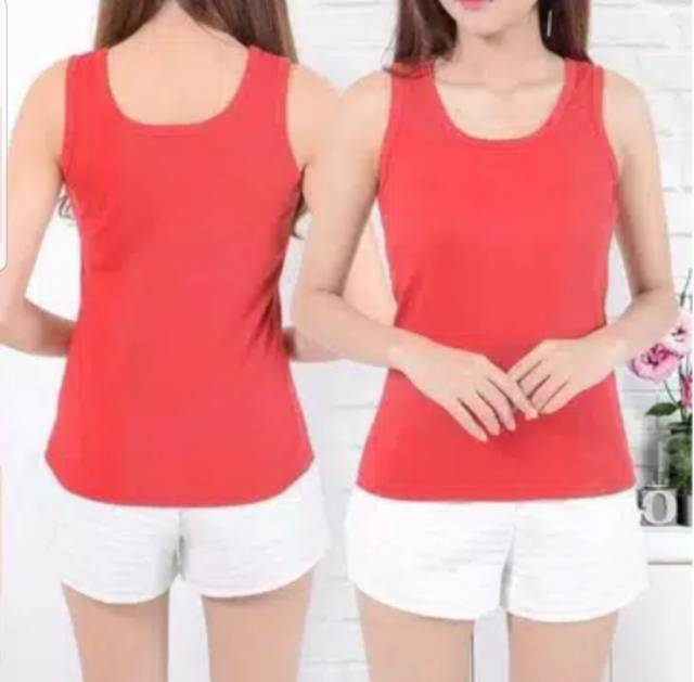 BH 190  Meygrosir bahan spandek tanktop  bis all size Abg dewasa