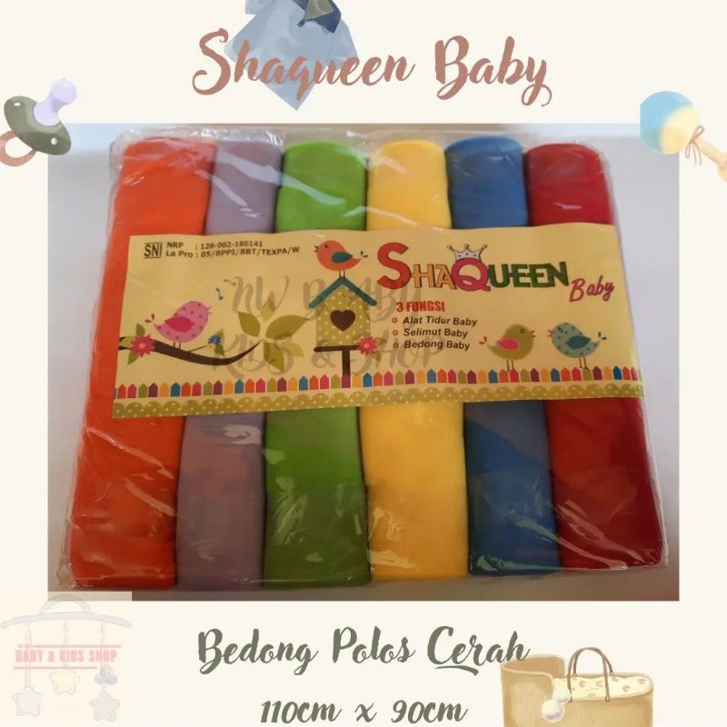 Bedong Bayi Shaqueen Baby Rainbow