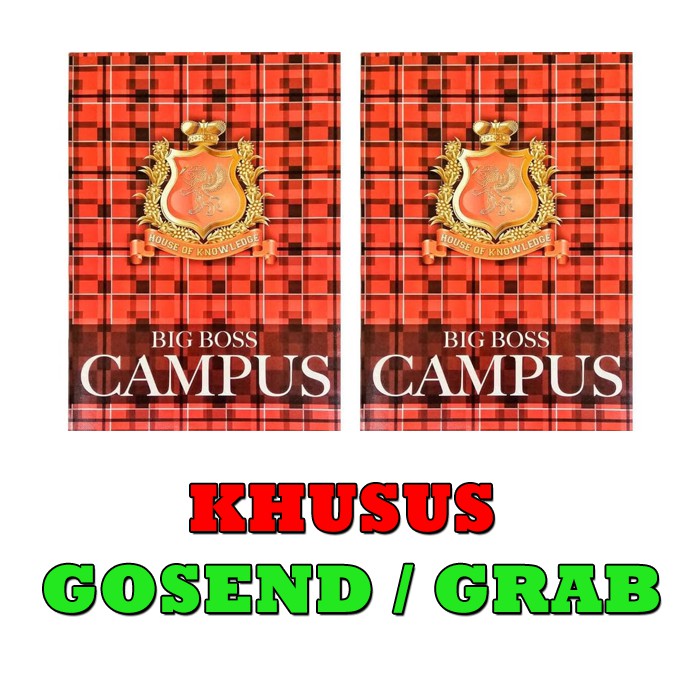 

Buku Tulis Big Boss Campus 36 lembar KHUSUS GOSEND/GRAB