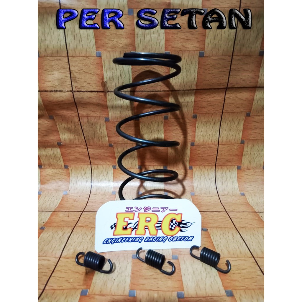 PER SETAN PER CVT CUSTOM + PER SENTRI PCX VARIO 125 150 NMAX AEROX LEXI DLL BAJA JERMAN RACING