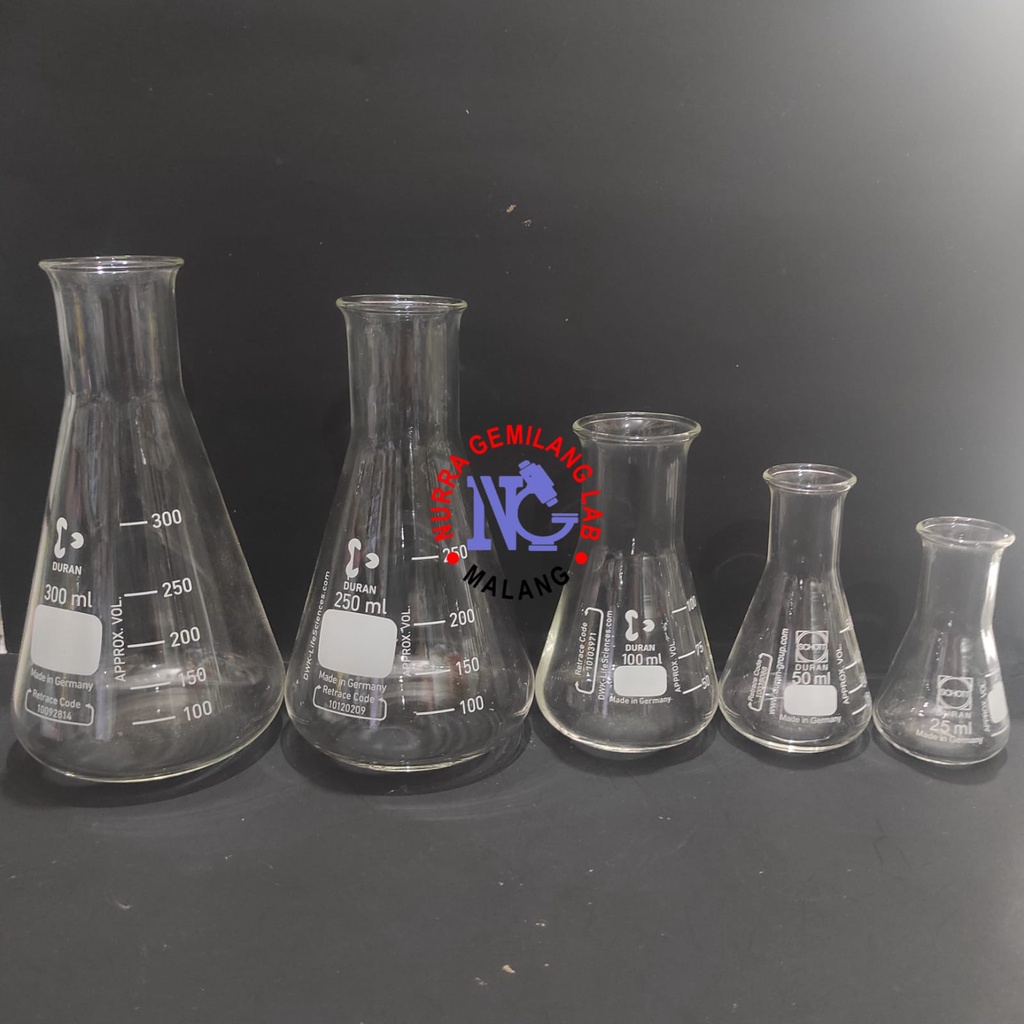 Erlenmeyer Flask Duran 250ml