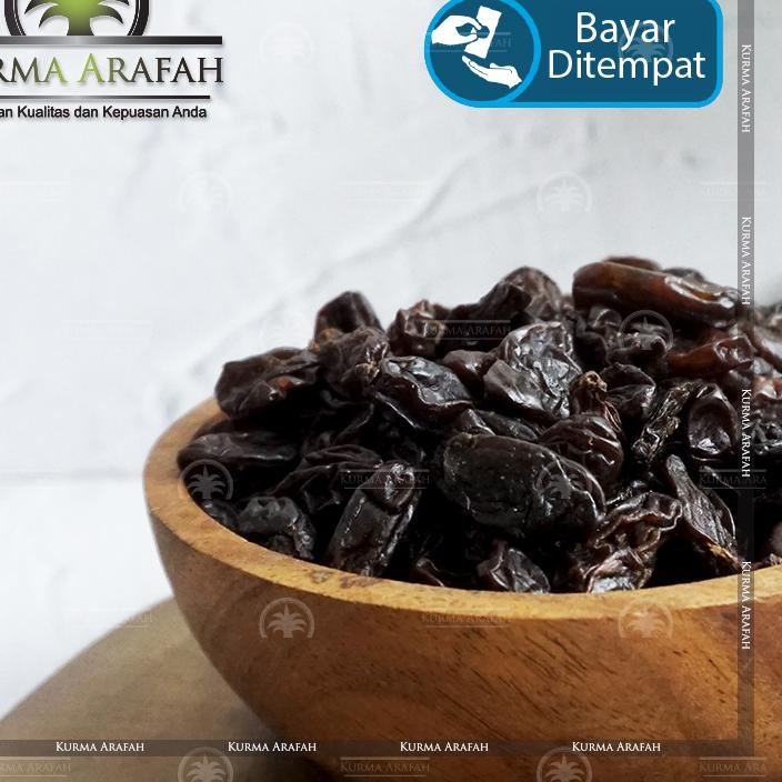 

GROSIR Kismis Hitam Black Raisin 1kg Ori !!