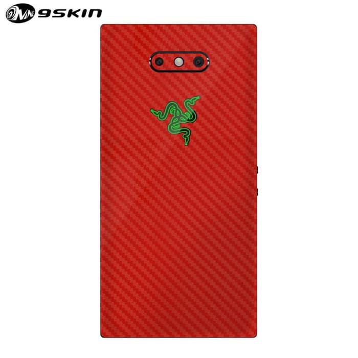 Skin Handphone / Garskin Razer Phone 2 - 3M Red Carbon
