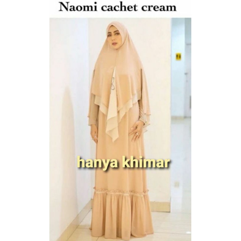 Preloved khimar naomi catchet by Jawhara Syari khimar js