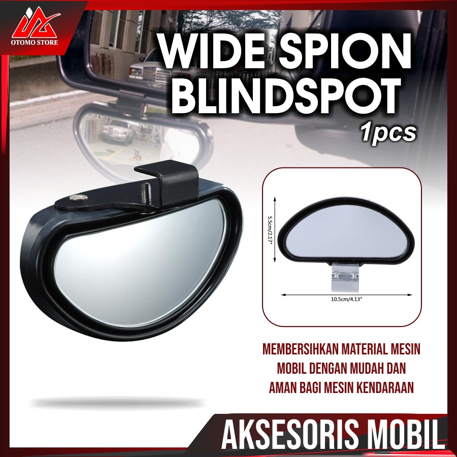 SPION WIDE View Tambahan Mobil - Clear Zone Kaca Spion Wide View Spot Mirror Motor Mobil Sepeda M7U8