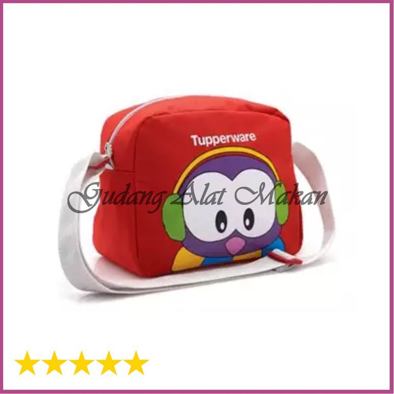 TUPPERWARE Poppy Bag (Promo) Tas Bekal Selempang Bergambar