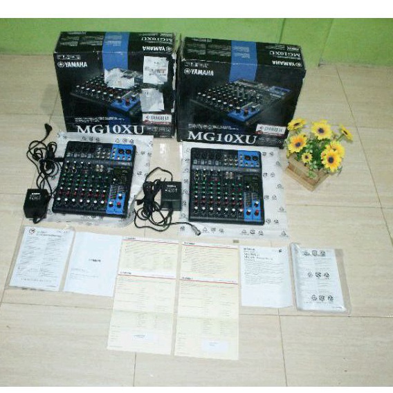 Mixer Yamaha MG10XU USB original 10 Channel Used Item Mulus