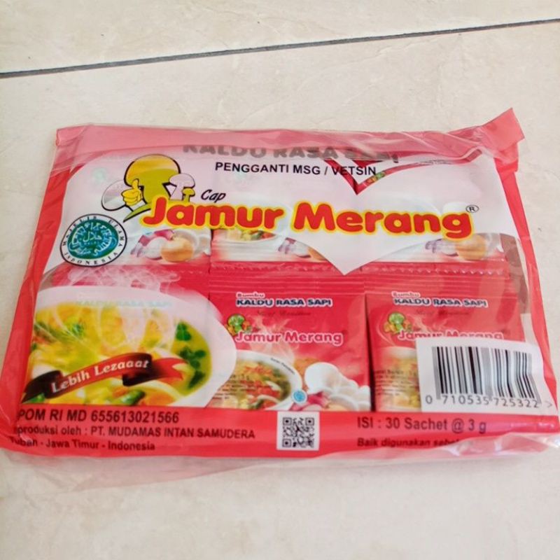 

kaldu jamur merang 1 renceng rasa sapi