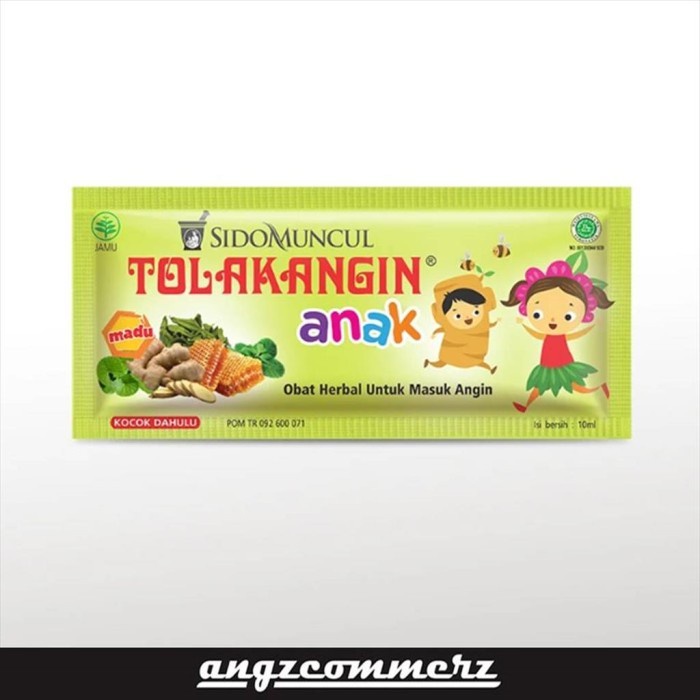 

SIDOMUNCUL 1 Sachet Tolak Angin Cair Anak