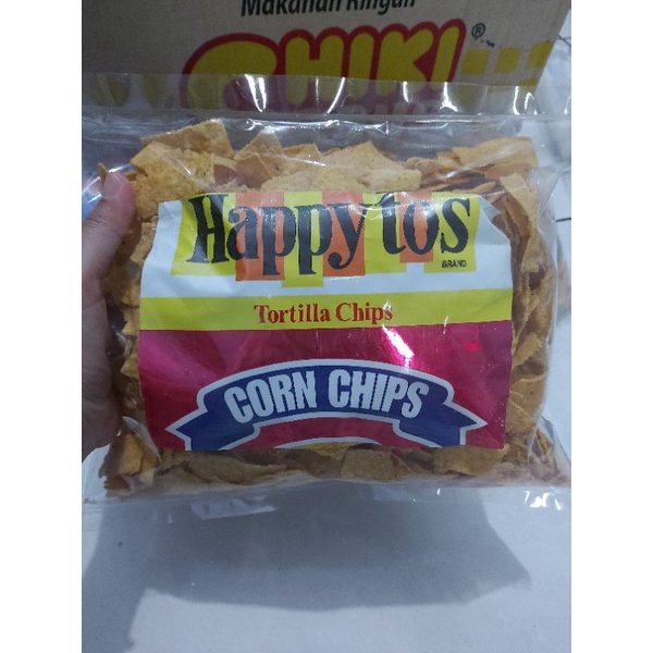Snack kiloan murah HAPPY TOS CHIKI Cemilan Original,EXP masih panjang di jamin Aman