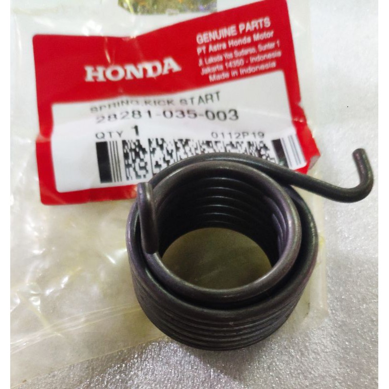 Spring Kick Start Per Engkol C70 Revo Supra X Fit New Grand Ori Honda 28281035003