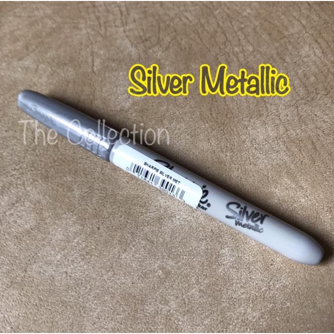 

gunturputra39 ATK492SH SILVER METALLIC Sharpie Permanent Marker 39013 Spidol Metalic TERLARIS TERPERCAYA ORIGINAL