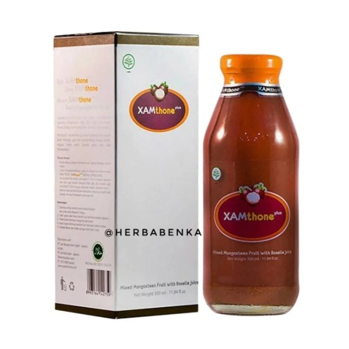Xamthone | Xamthone Plus Original | Herbal Manggis | Jus Manggis Asli