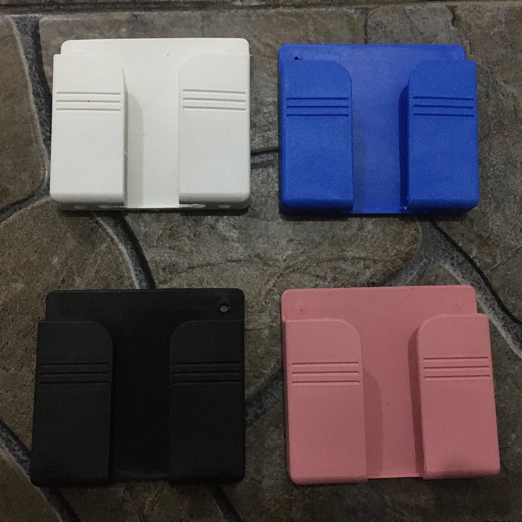 Holder HP / Tempat Penyimpanan HP dan Remote DLL  di dinding / Tiang/ Lemari / Tembok / Kayu Dll