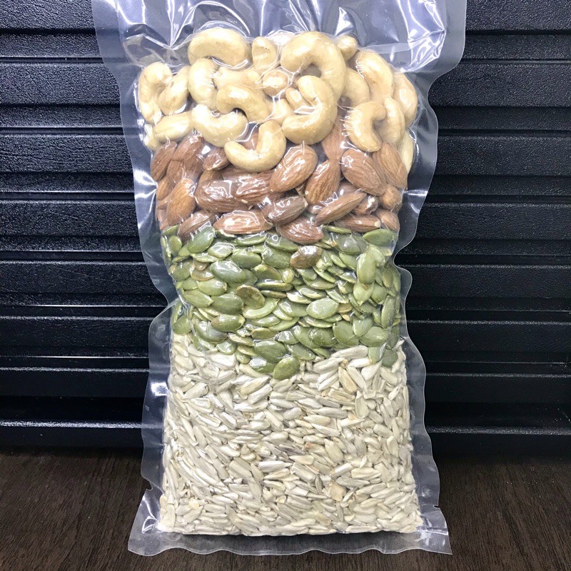 ROASTED MIX NUT SEED 4in1 - 500gr ( PANGGANG 4 in 1 ) 500gram