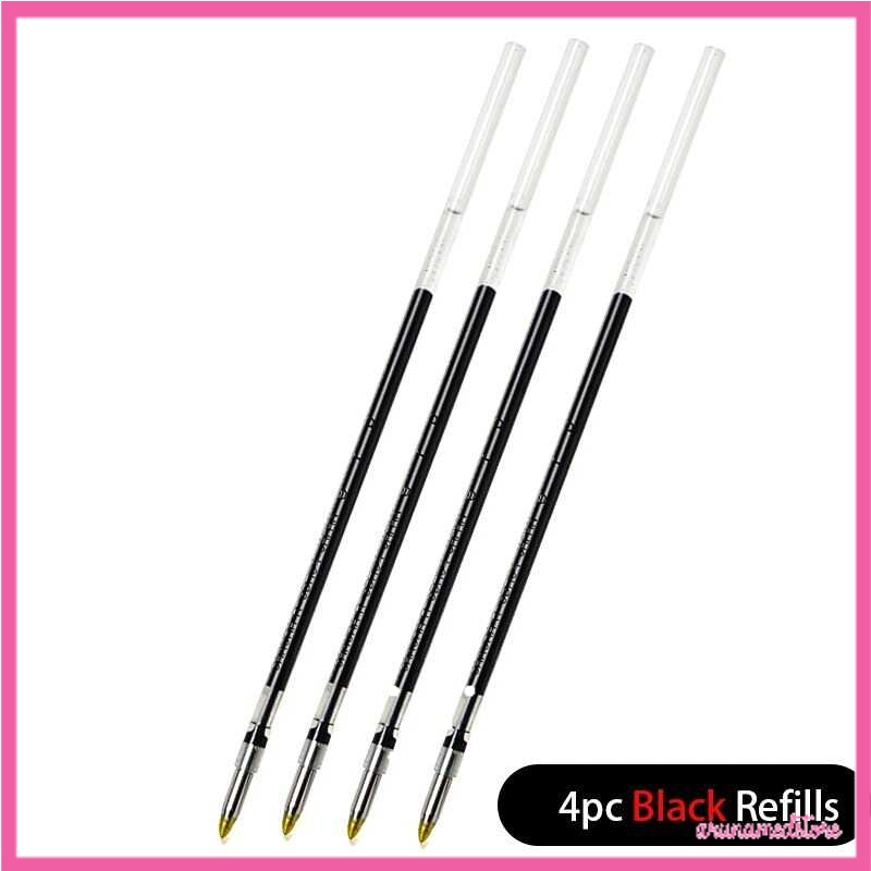 

KACO Refill Tinta Hitam Pulpen Gel Multifunction Pen 0.5mm 4 PCS K1602