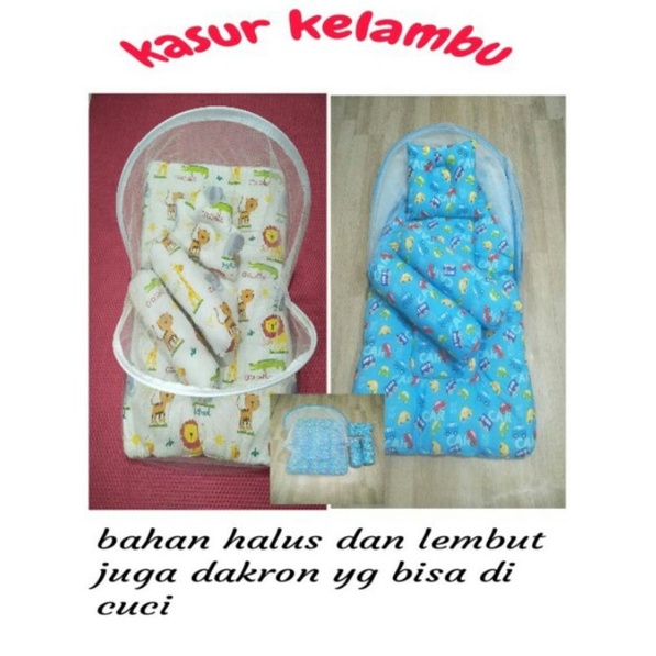 1 pcs kasur kelambu karakter lipat