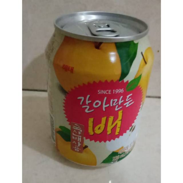 

Crushed Pear Juice Korean Juice rasa pear Haitai 238ml / Minuman Rasa Pir / Minuman Korea