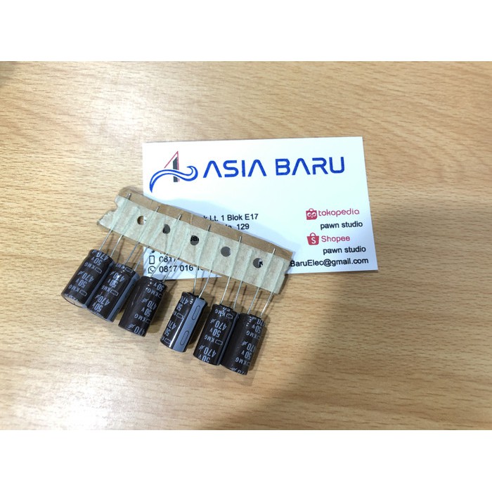 kapasitor capacitor elco 470uf 50v / 470 50v / 470 uf 50 v