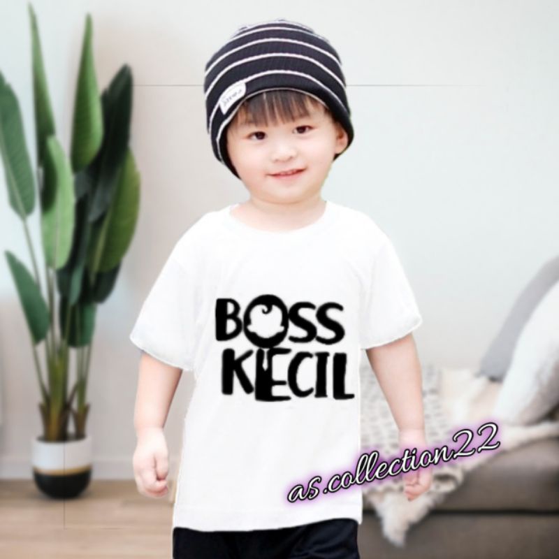 PAKAIAN KAOS ANAK BOSS KECIL 1-10 TAHUN