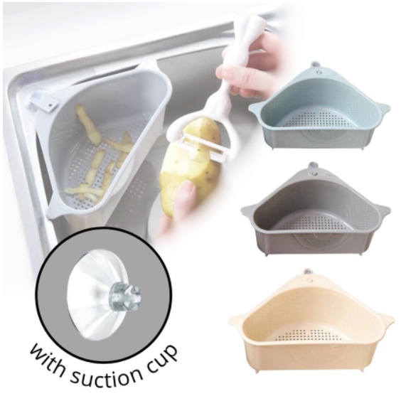 Rak Tirisan Sudut Wastafel Bentuk Angsa Murah