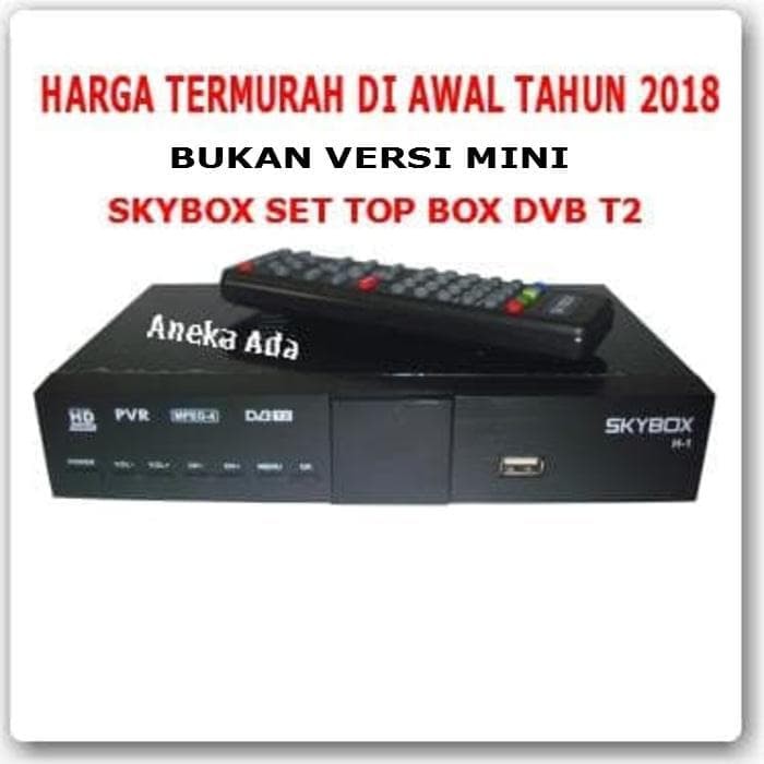 Promo SET TOP BOX SKYBOX DVB T2  Receiver TV  Murah
